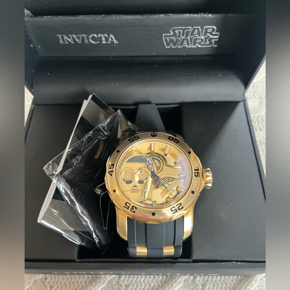 Invicta Other - Invicta Men’s Star Wars Gold and Black Watch Limited Edition C-3PO OSFM